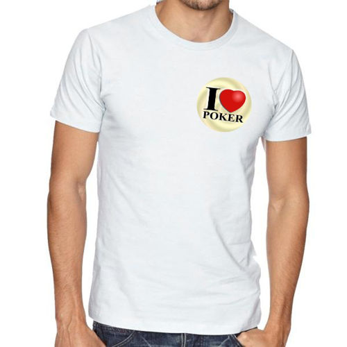 Immagine di T-SHIRT LOGO LOVE POKER