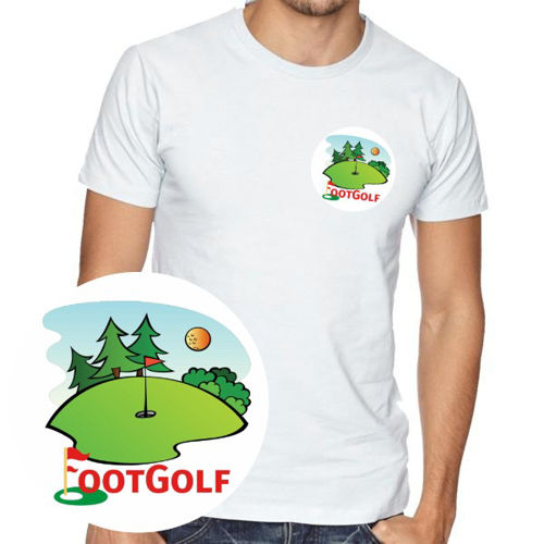 Immagine di T-SHIRT LOGO FOOTGOLF