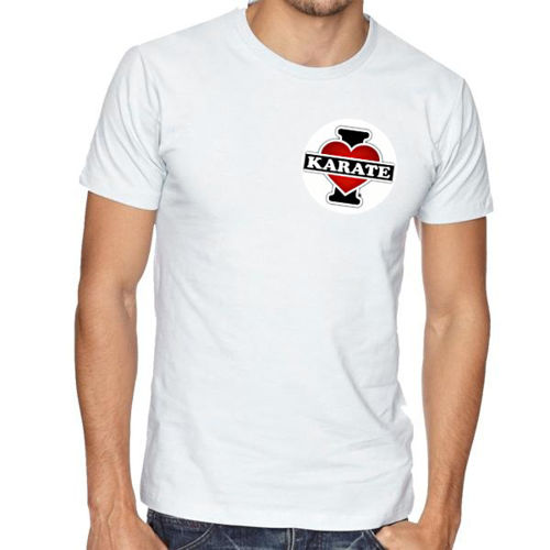 Immagine di T-SHIRT LOGO LOVE KARATE