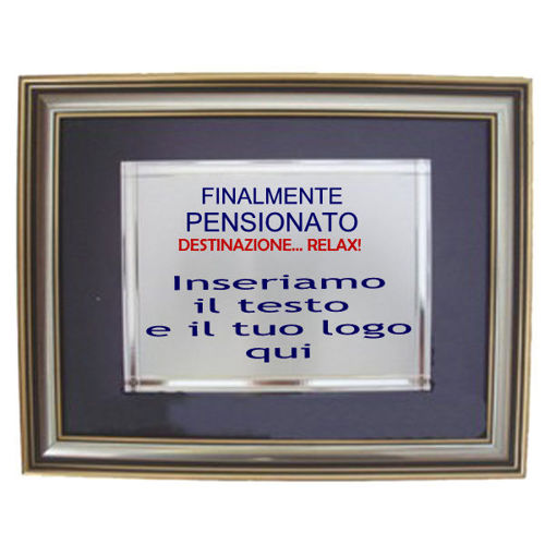 Immagine di CORNICE CON TARGA - ART. 273/D