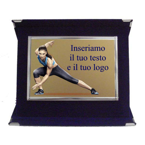 Immagine di TARGA IN METALLO - Art. T025RG/4