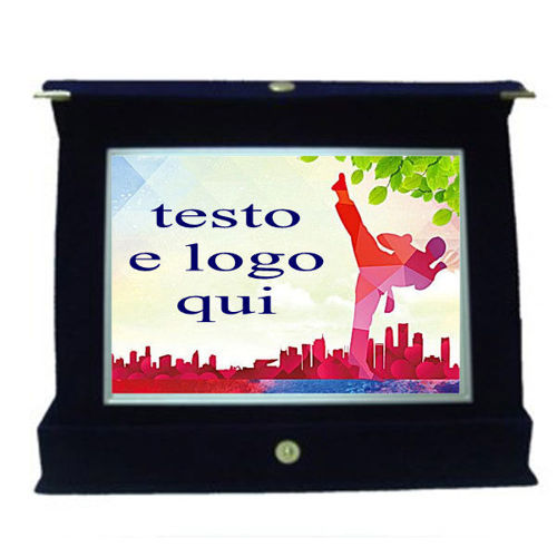 Immagine di TARGA IN OTTONE - Art. 18075