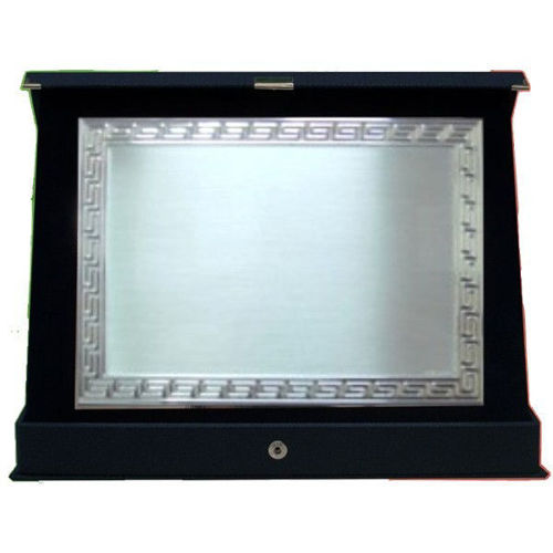 Immagine di TARGA IN OTTONE SILVER - Art. 18071