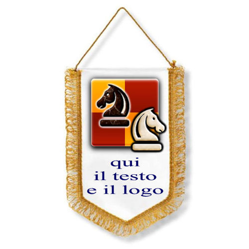 Immagine di GAGLIARDETTO GADGET SCACCHI - Art. GA10