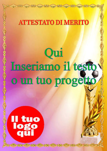 Immagine di ATTESTATO CALCIO