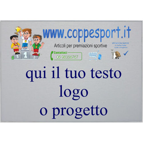 Immagine di TARGA cm. 14 x 10