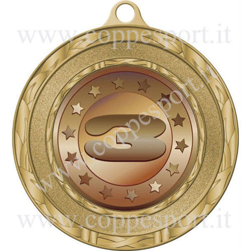 Immagine di MEDAGLIONE 3º CLASSIFICATO Ø mm. 80