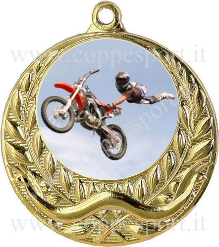 Immagine di MEDAGLIA MOTOCROSS diametro mm. 40
