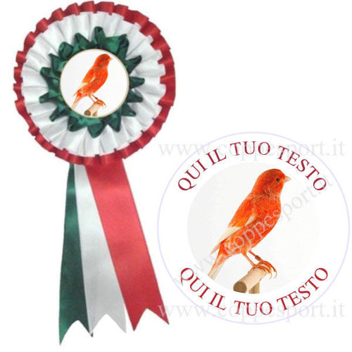 Immagine di COCCARDA ITALIA MAXI - Art. 7415-GWR