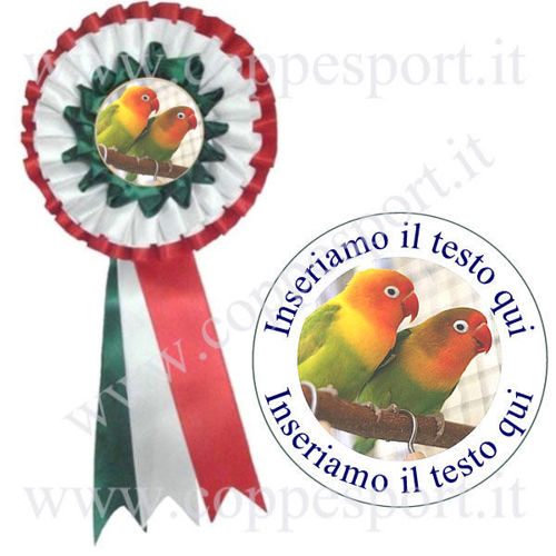 Immagine di COCCARDA ITALIA MAXI - Art. 7415-GWR