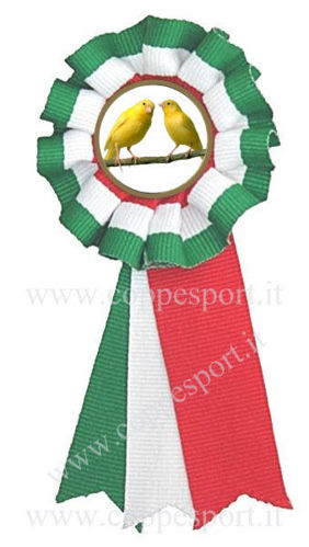 Immagine di COCCARDA ITALIA ORNITOLOGIA - Art. 7404