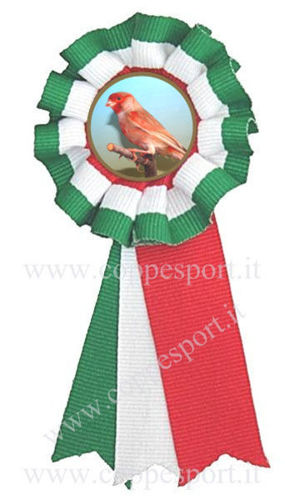 Immagine di COCCARDA ITALIA ORNITOLOGIA - Art. 7404