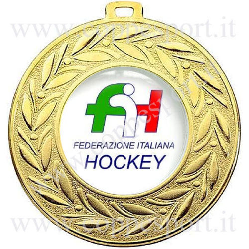 Immagine di MEDAGLIA FEDERAZIONE HOCKEY - Ø mm. 50