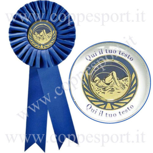 Immagine di COCCARDA BLU MAXI - Art. 7259B