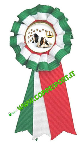 Immagine di COCCARDA ITALIA CINOFILIA - Art. 7404