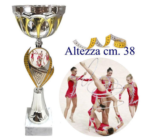Immagine di TROFEO PREMIO GINNASTICA Art. 1426_2 - h. cm. 38