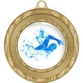 Immagine di MEDAGLIONE NUOTO - Ø mm. 80