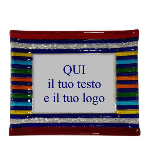 Immagine di PORTA OGGETTI CON TARGA - Art. MUR 20