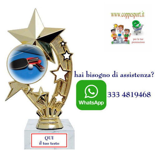 Immagine di PREMIO PER IL TENNISTAVOLO - Art. F235G
