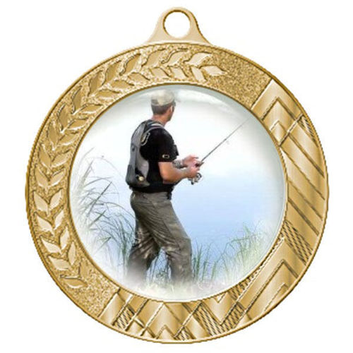 Immagine di MEDAGLIONE PER LA PESCA - Ø mm. 70