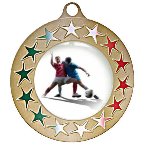 Immagine di MEDAGLIONE CALCIO Ø mm. 80 - Art. 620S