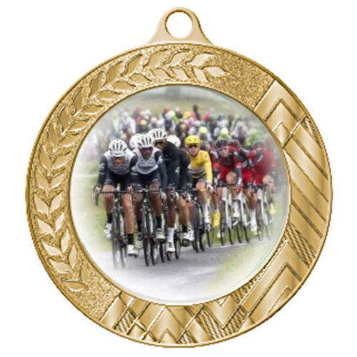 Immagine di MEDAGLIONE CICLISMO - diametro mm.70