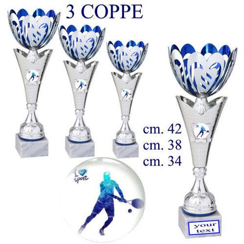 Immagine di TROFEO TENNIS Art. 151 - SERIE 3 PEZZI