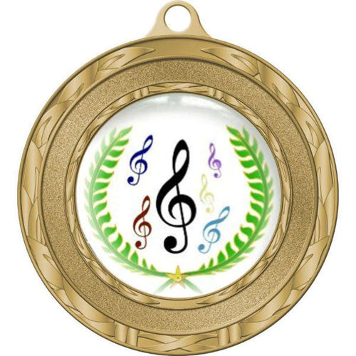 Immagine di MEDAGLIONE MUSICA Ø mm. 80