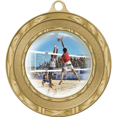 Immagine di MEDAGLIONE BEACH VOLLEY - Ø mm. 80