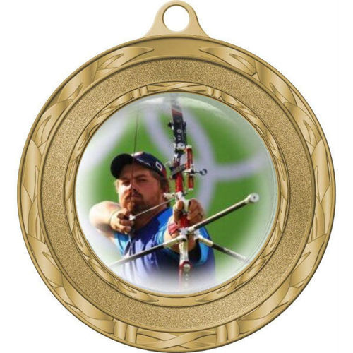 Immagine di MEDAGLIONE TIRO CON L'ARCO Ø mm. 80