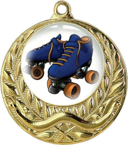 Immagine di MEDAGLIA PATTINAGGIO diametro mm. 40