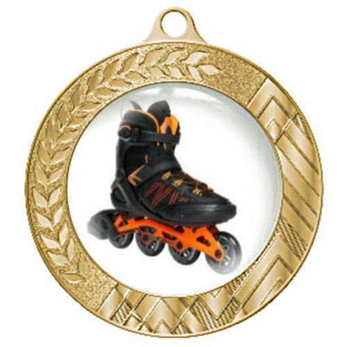 Immagine di MEDAGLIONE PATTINAGGIO diametro mm. 70