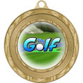 Immagine di MEDAGLIONE GOLF - diametro mm. 80