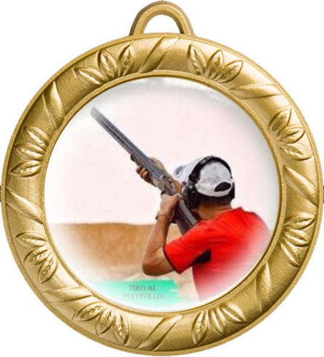 Immagine di MEDAGLIA TIRO AL PIATTELLO - Ø mm. 32