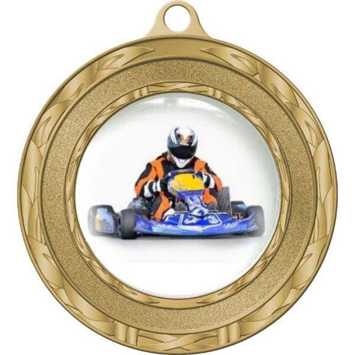Immagine di MEDAGLIONE GO-KART diametro mm. 80