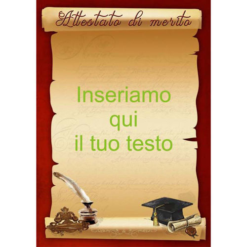 Immagine di ATTESTATO PREMIO LAUREA