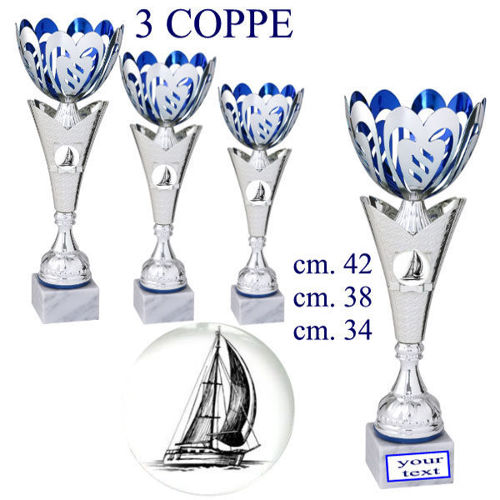 Immagine di TROFEO VELA Art. 151 - SERIE 3 PEZZI