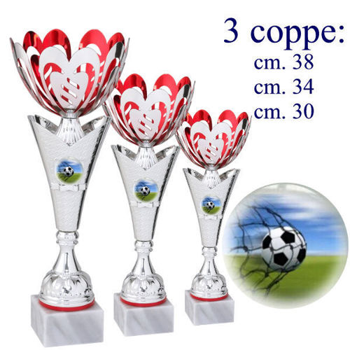 Immagine di SERIE 3 PEZZI PER IL CALCIO - Art. 153