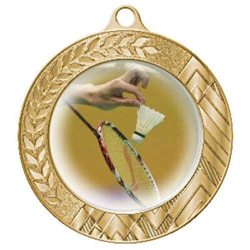 Immagine di MEDAGLIONE BADMINTON - diametro  mm. 70