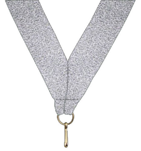 Immagine di NASTRINO FINITURA ARGENTO - mm. 20