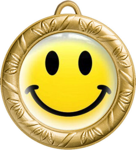 Immagine di MEDAGLIA SMILE - diametro mm. 32
