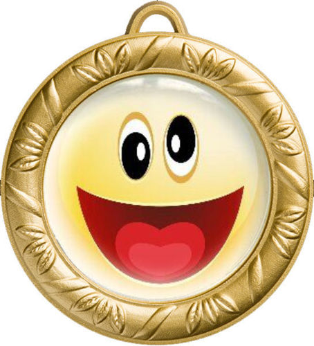 Immagine di MEDAGLIA SMILE - diametro mm. 32
