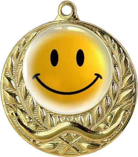 Immagine di MEDAGLIA SMILE - diametro mm. 40