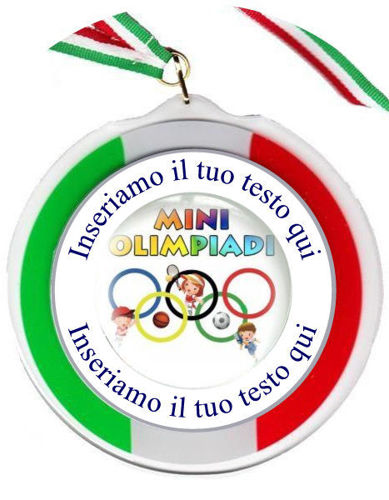 Immagine di MEDAGLIONE IN ABS GIOCHI Ø mm. 120