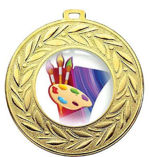 Immagine di MEDAGLIA PITTURA - diametro mm. 50