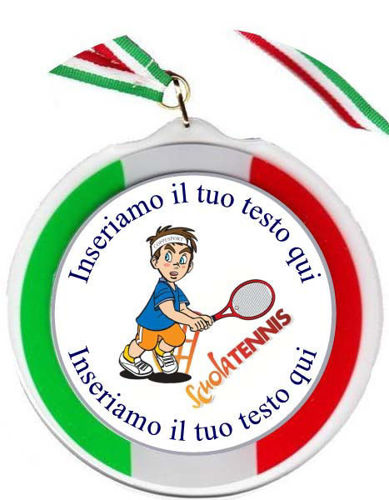 Immagine di MEDAGLIONE IN PLEX - diametro cm. 12