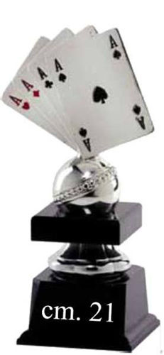 Immagine di TROFEO CARTE POKER - Art. 939M/B
