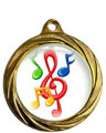 Immagine di MEDAGLIA PER LA MUSICA - Ø mm. 32