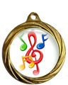 Immagine di MEDAGLIA PER LA MUSICA - Ø mm. 32