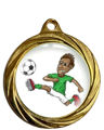 Immagine di MEDAGLIA CALCIO - diametro mm. 32